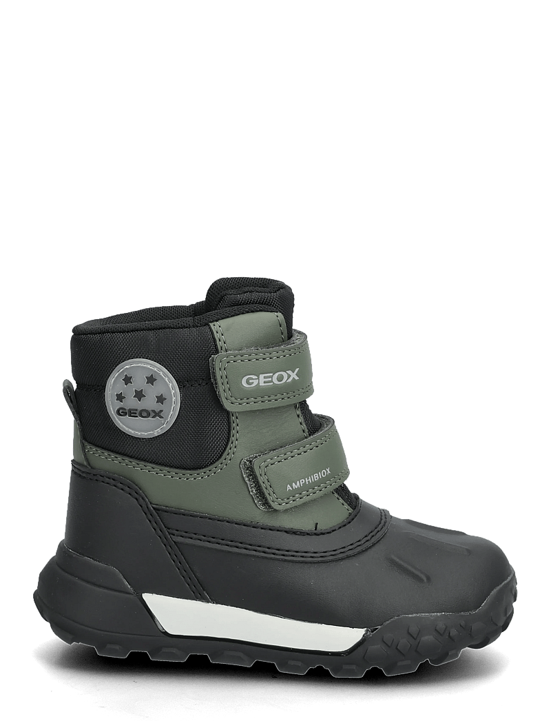 GEOX - B TREKKYUP BOY B ABX - vinterstövlar - green/blk - 1