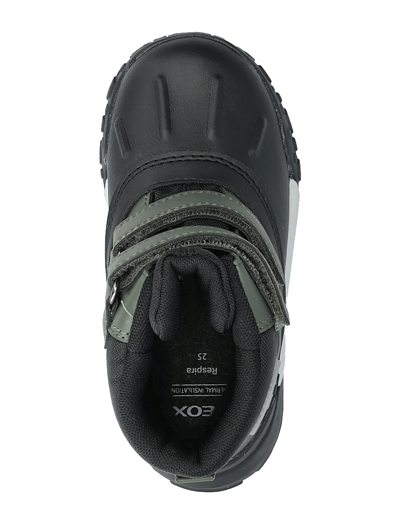 GEOX - B TREKKYUP BOY B ABX - vinterstövlar - green/blk - 3