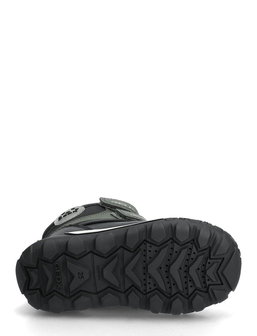 GEOX - B TREKKYUP BOY B ABX - buty zimowe - green/blk - 4