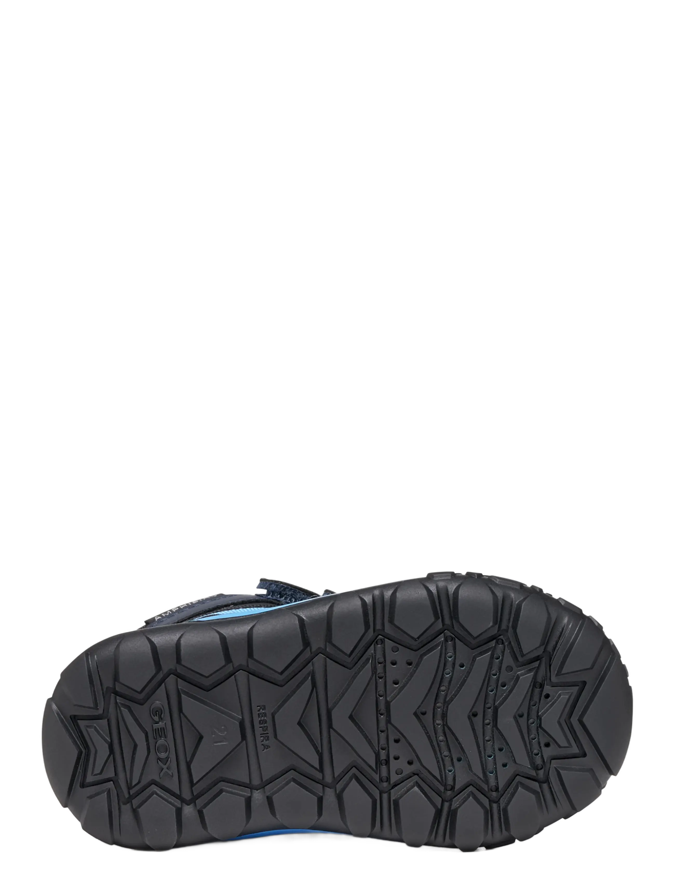GEOX - B TREKKYUP BOY B ABX - winterstiefel - black/light blue - 2