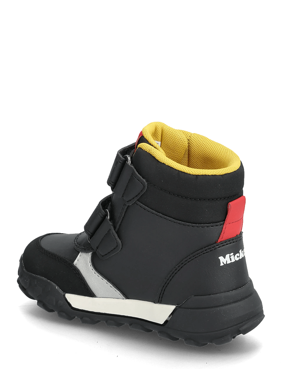 GEOX - B TREKKYUP BOY B ABX - hoher schnitt - black red - 2