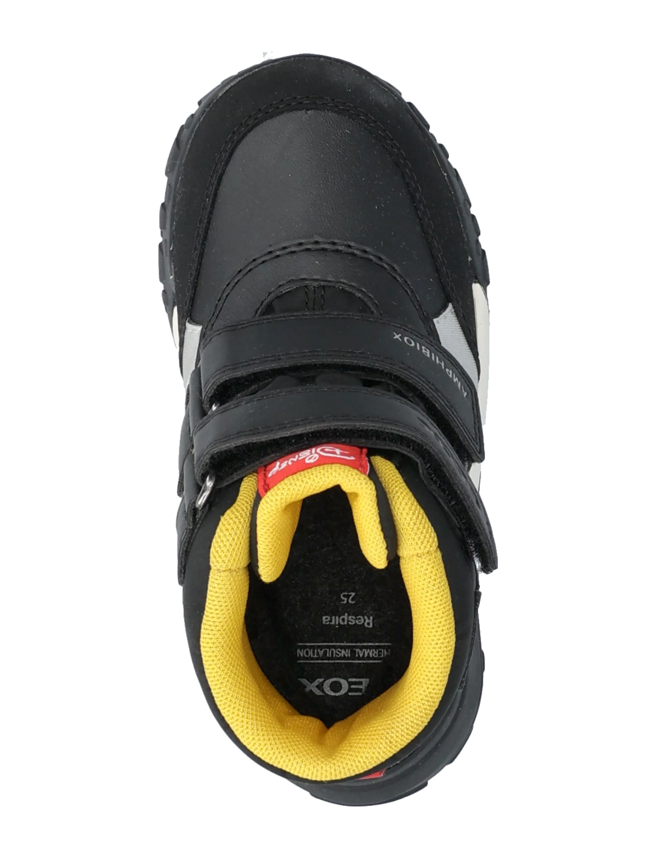 GEOX - B TREKKYUP BOY B ABX - støvler - black red - 3