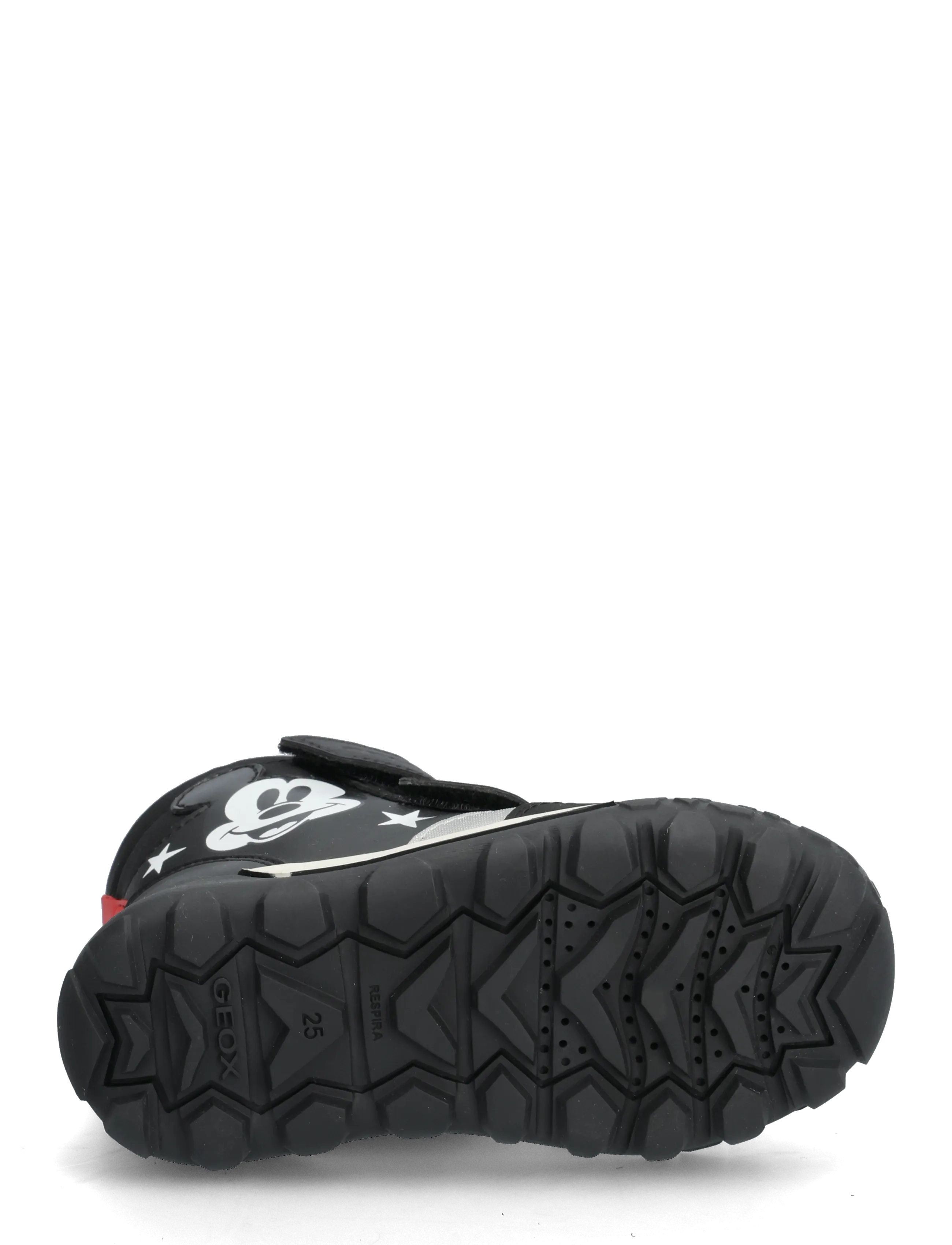 GEOX - B TREKKYUP BOY B ABX - støvler - black red - 4