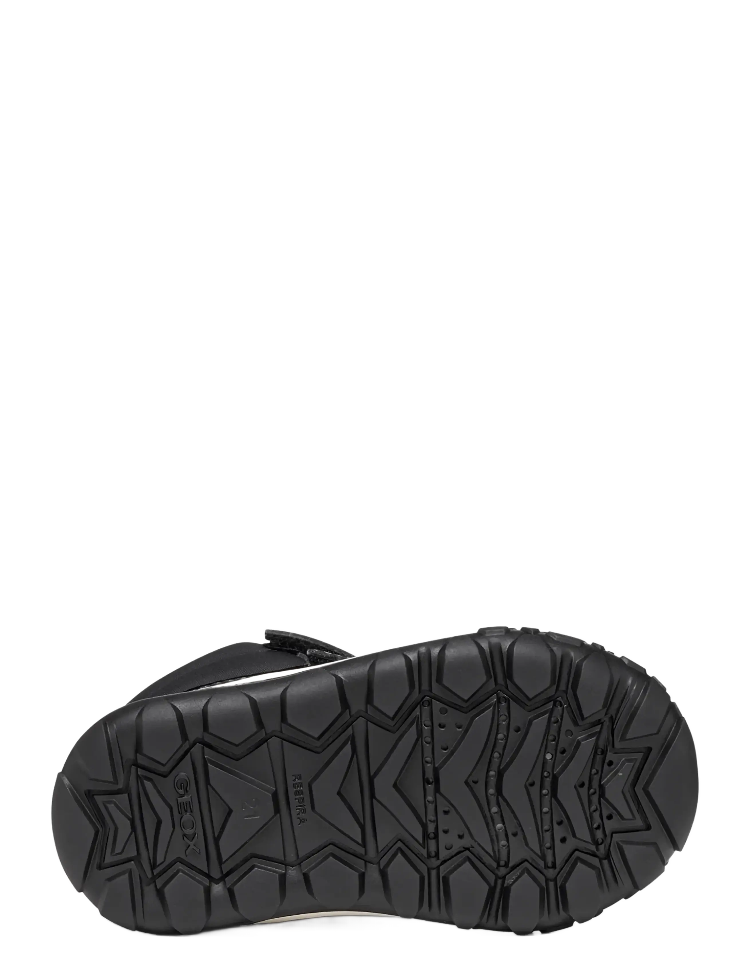 GEOX - B TREKKYUP GIRL B AB - baby-schuhe - black/dark pink - 4