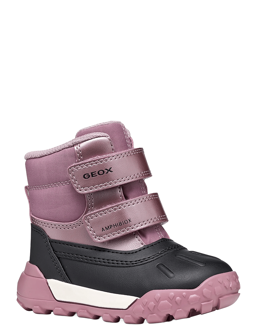 GEOX - B TREKKYUP GIRL B AB - winterstiefel - dark pink - 0