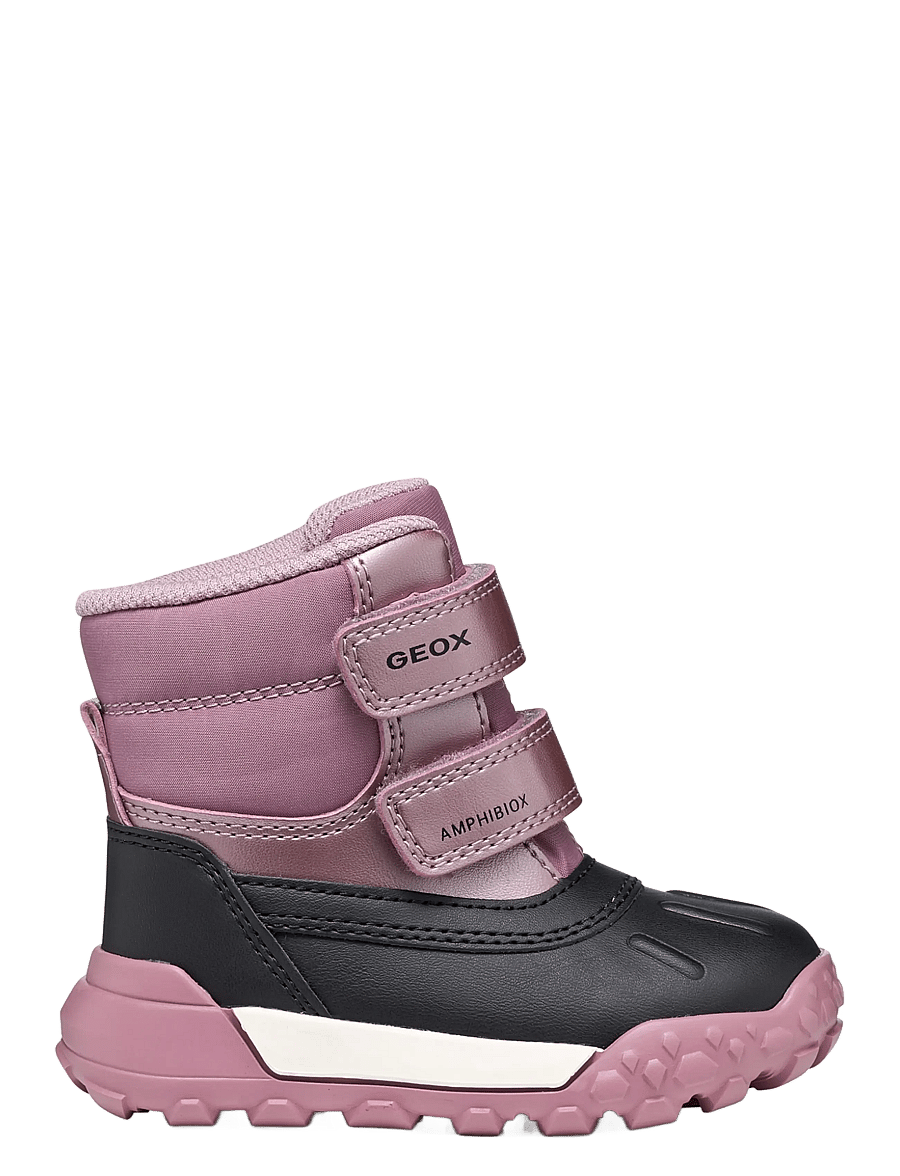 GEOX - B TREKKYUP GIRL B AB - winterstiefel - dark pink - 1