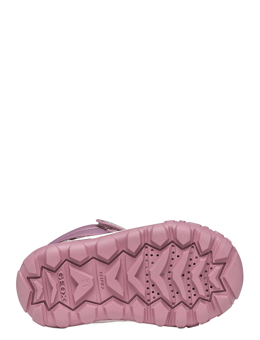 GEOX - B TREKKYUP GIRL B AB - winterstiefel - dark pink - 4