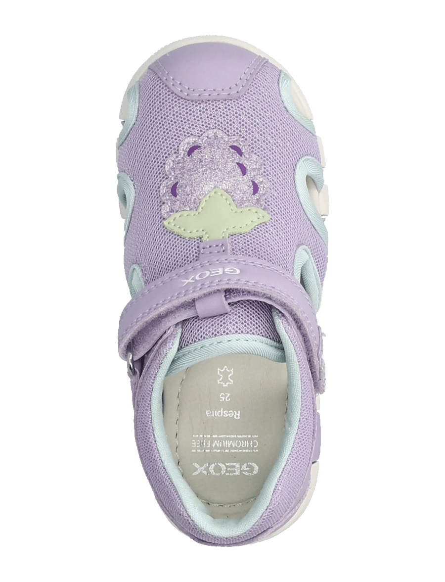GEOX - B SANDAL IUPIDOO GIR - lauflernschuhe - lilac - 3