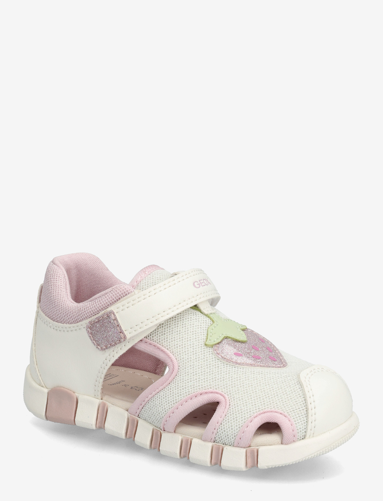 GEOX - B SANDAL IUPIDOO GIR - rõivad väikelastele - white/pink - 0