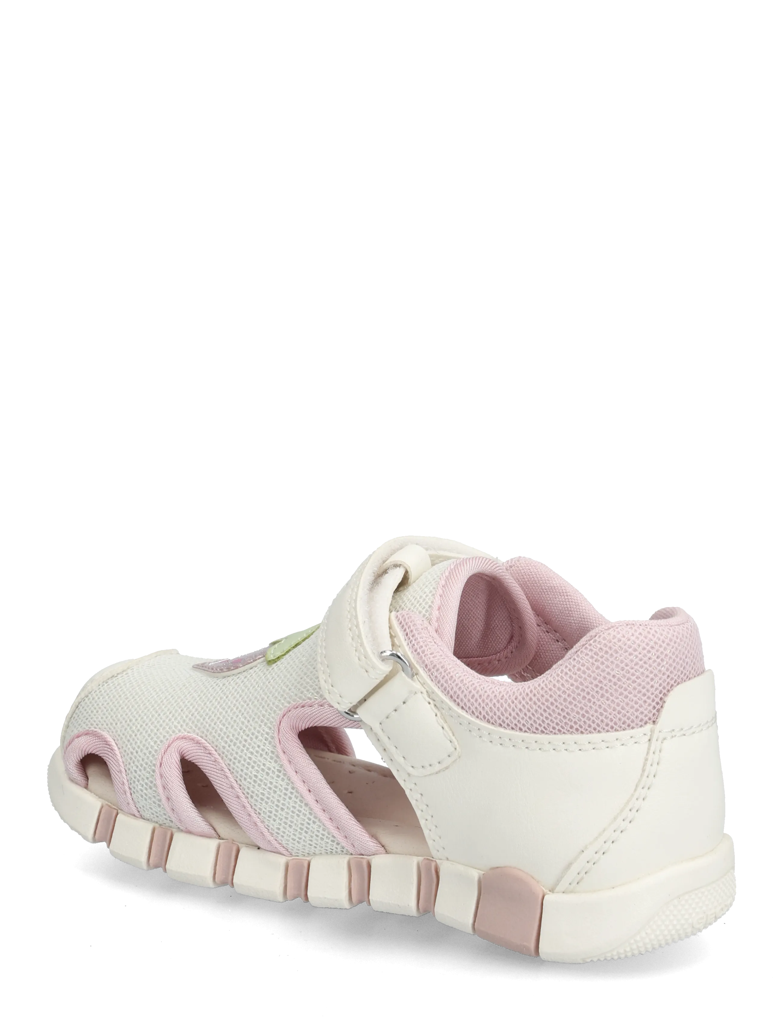 GEOX - B SANDAL IUPIDOO GIR - lära-gå-skor - white/pink - 1