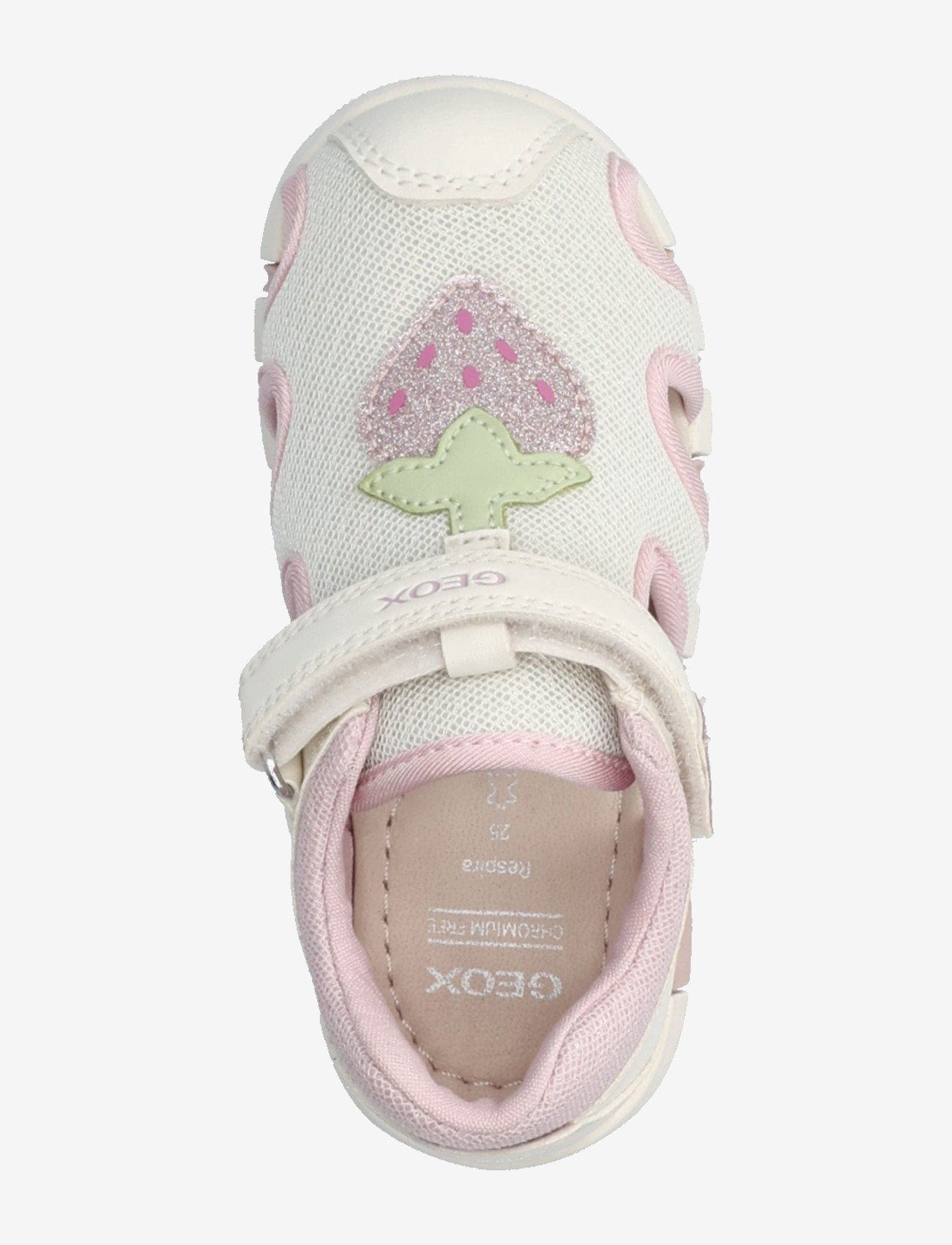 GEOX - B SANDAL IUPIDOO GIR - rõivad väikelastele - white/pink - 3