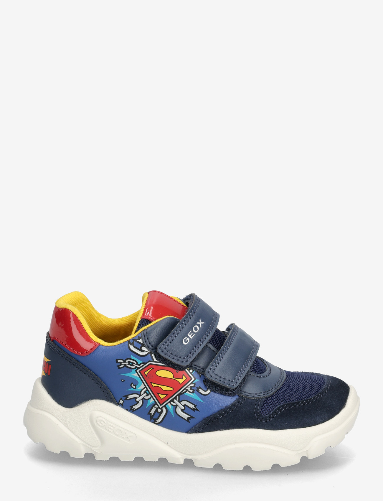 GEOX - B CIUFCIUF BOY B - kõrge säärega tossud - navy/red - 1