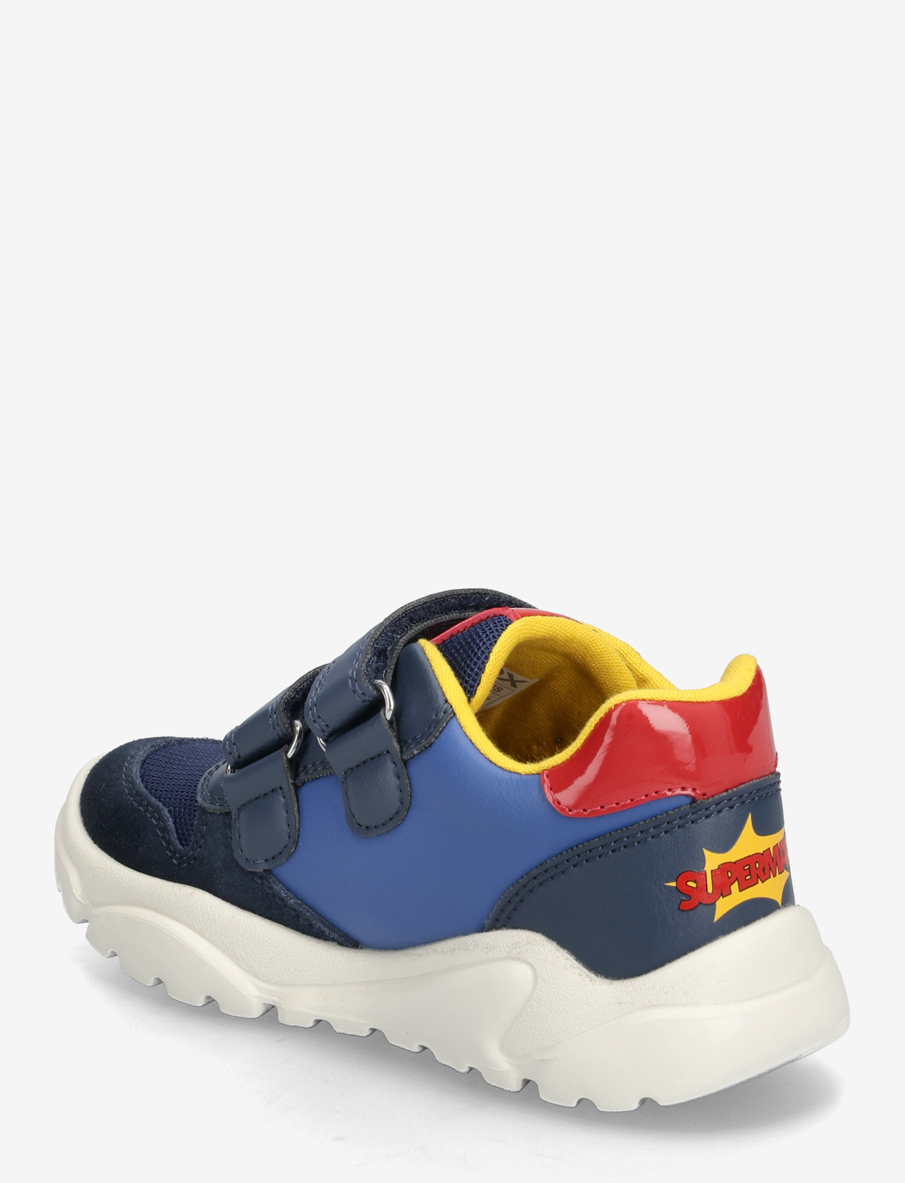 GEOX - B CIUFCIUF BOY B - kõrge säärega tossud - navy/red - 2