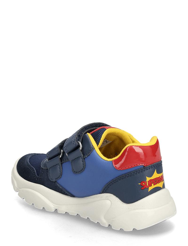 GEOX - B CIUFCIUF BOY B - kõrge säärega tossud - navy/red - 2