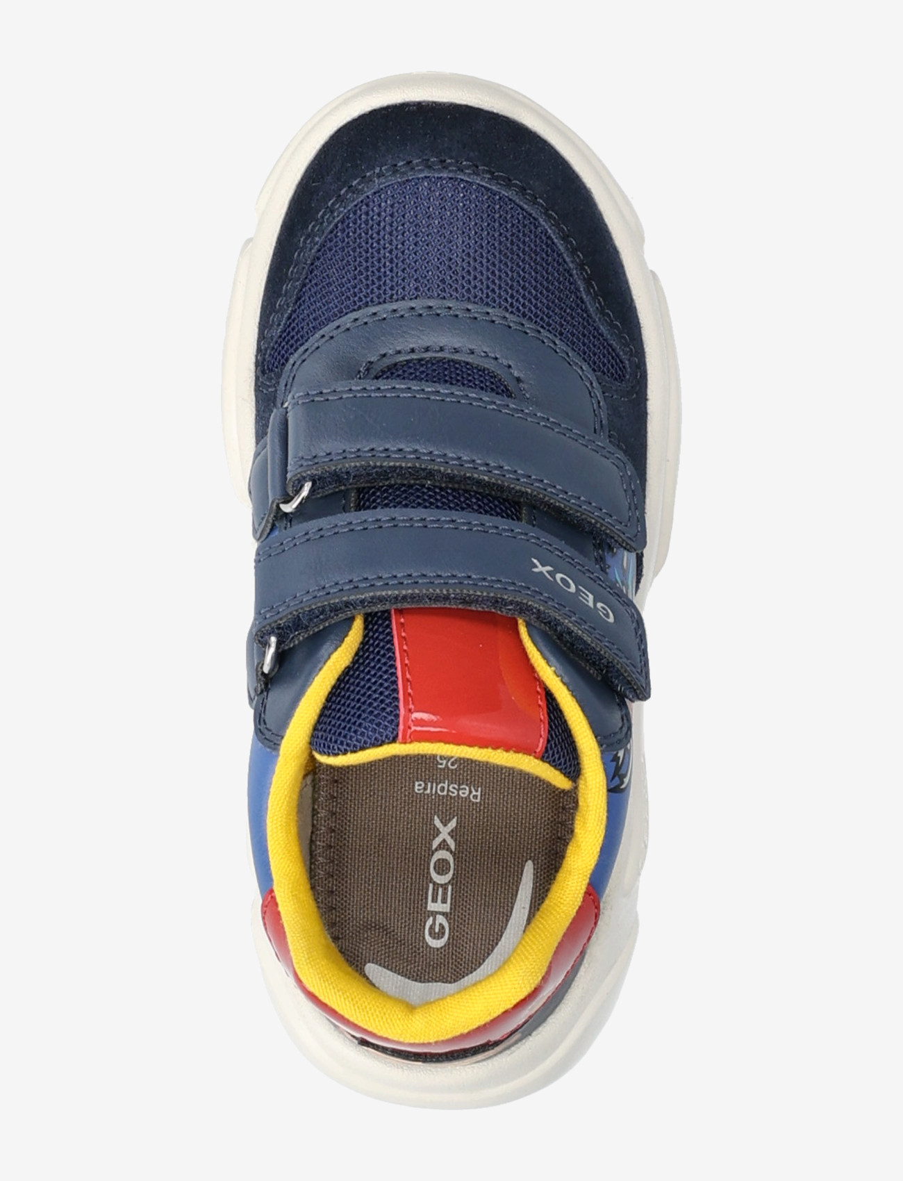 GEOX - B CIUFCIUF BOY B - kõrge säärega tossud - navy/red - 3