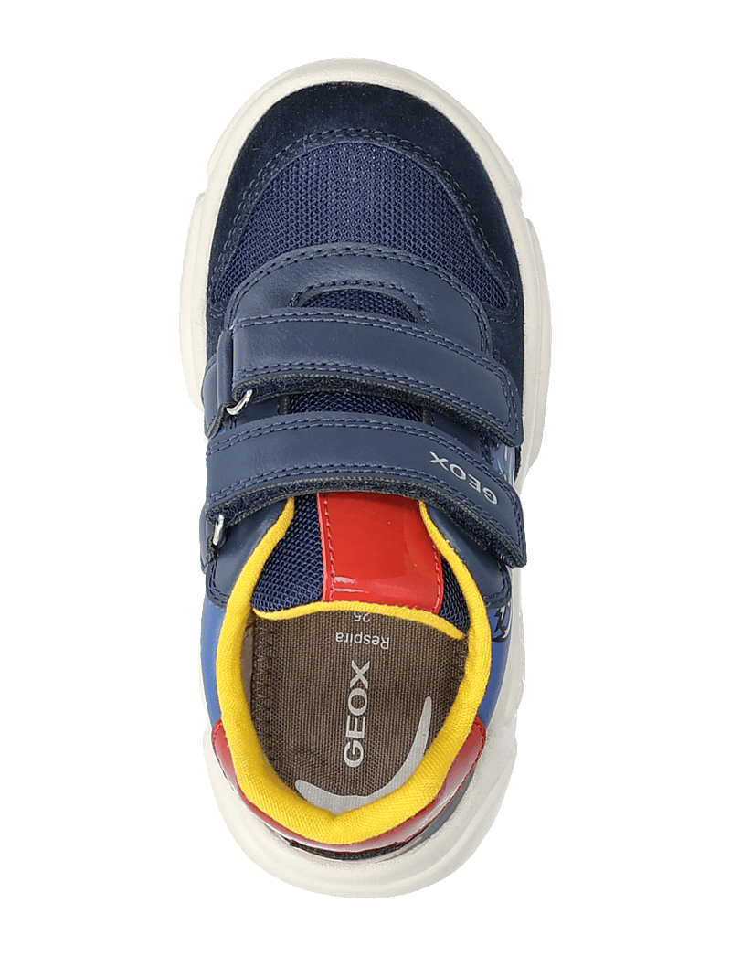 GEOX - B CIUFCIUF BOY B - kõrge säärega tossud - navy/red - 3