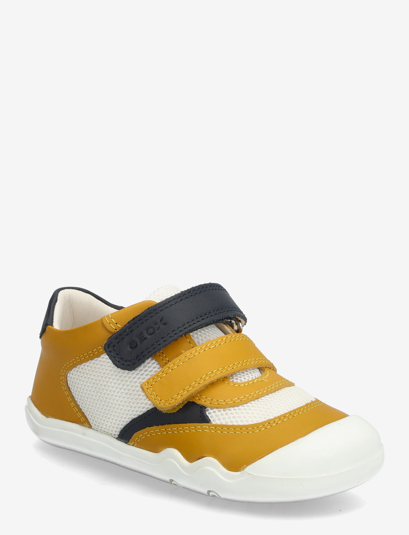GEOX - B STEPPIEUP BOY A - low tops - ochreyellow/navy - 0