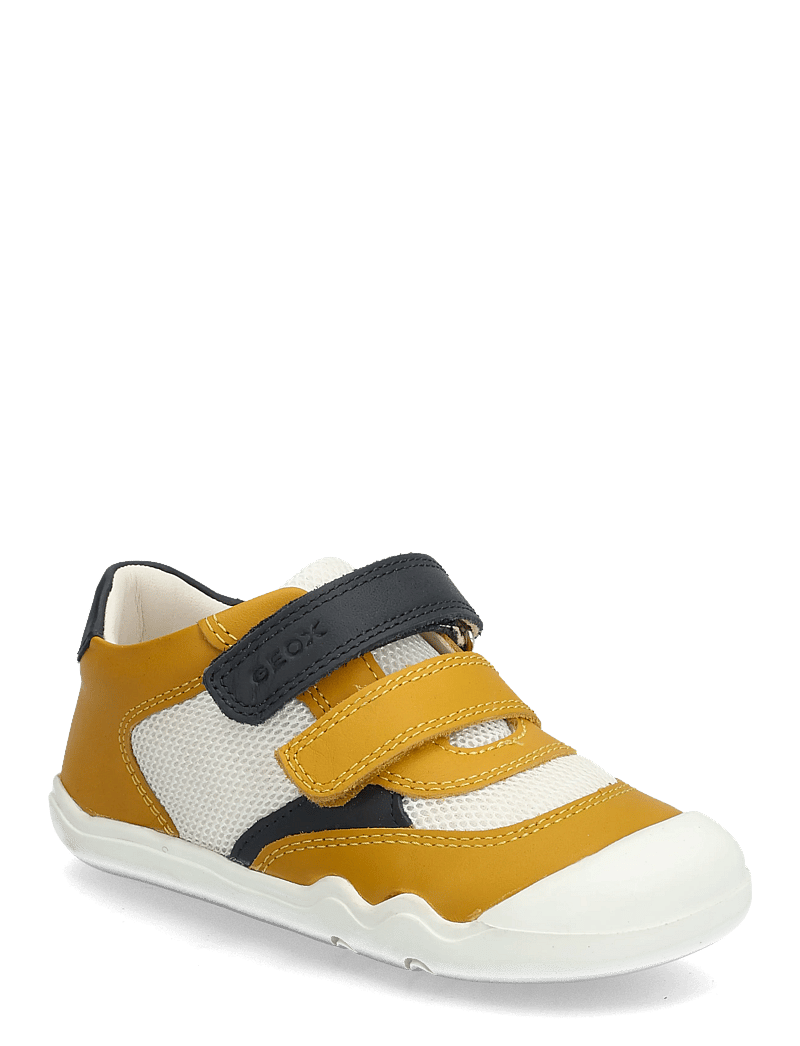 GEOX - B STEPPIEUP BOY A - niedriger schnitt - ochreyellow/navy - 0