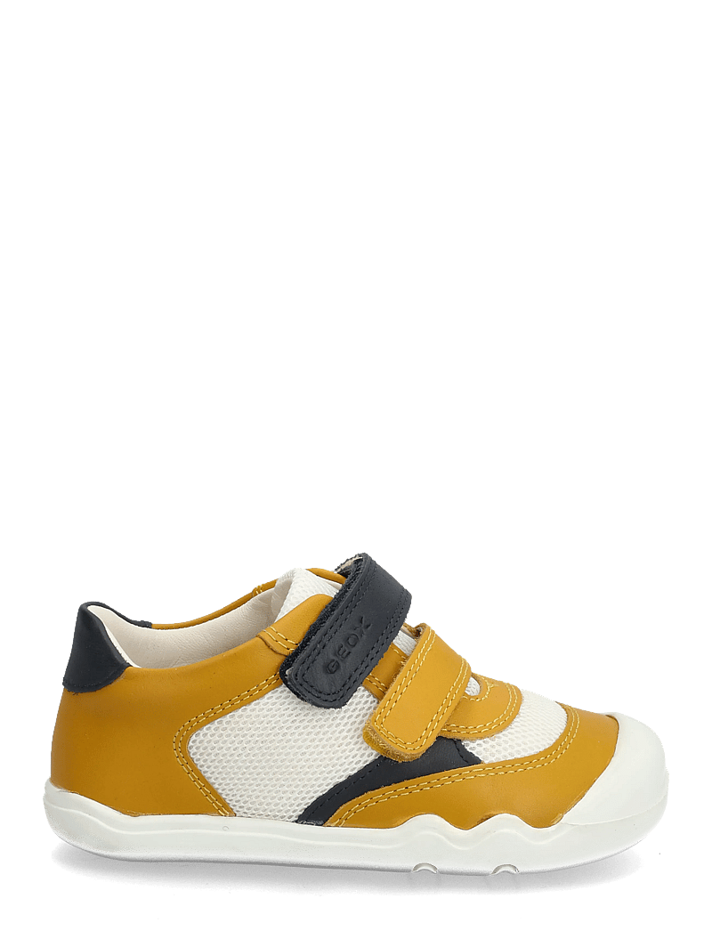 GEOX - B STEPPIEUP BOY A - niedriger schnitt - ochreyellow/navy - 1