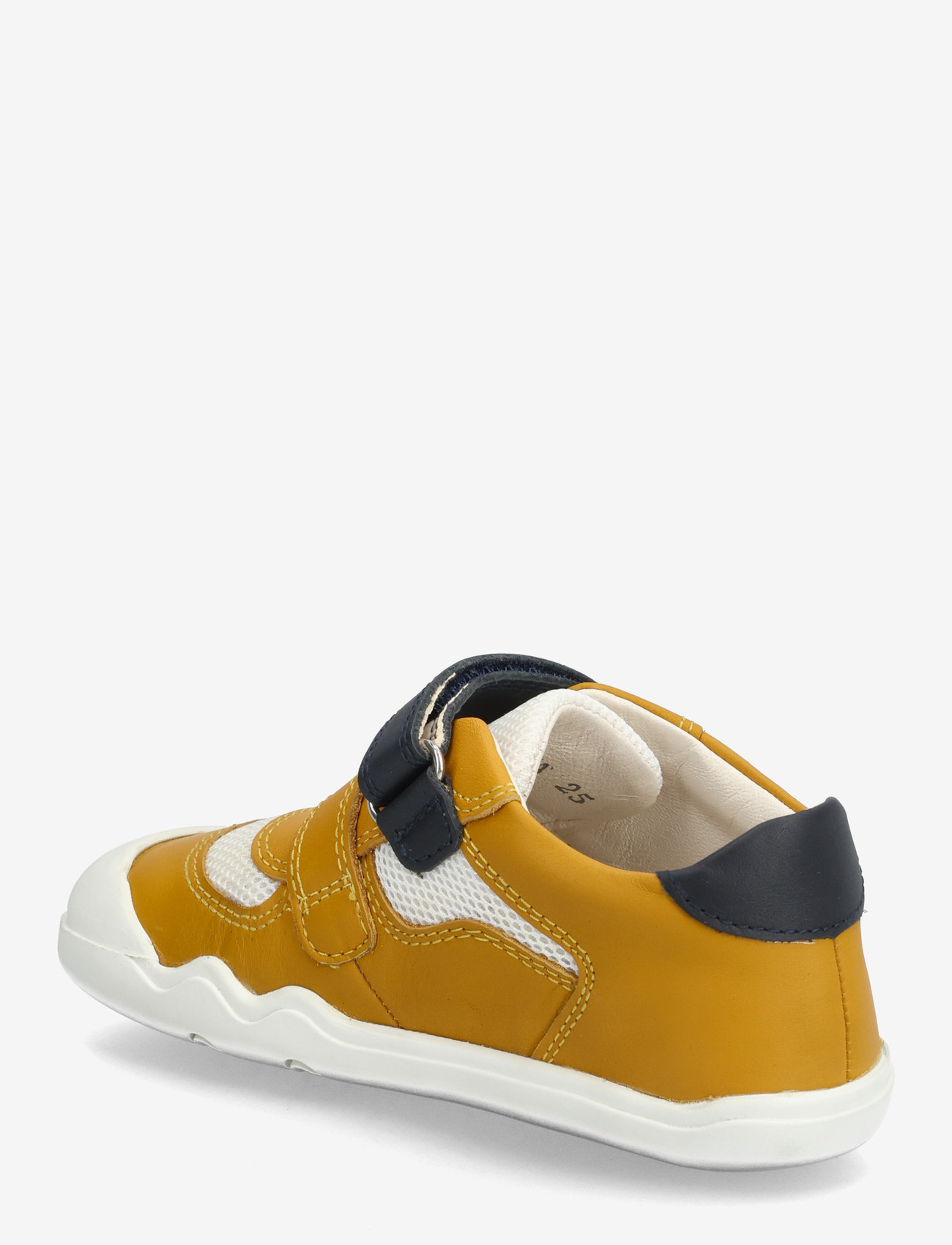 GEOX - B STEPPIEUP BOY A - low tops - ochreyellow/navy - 2