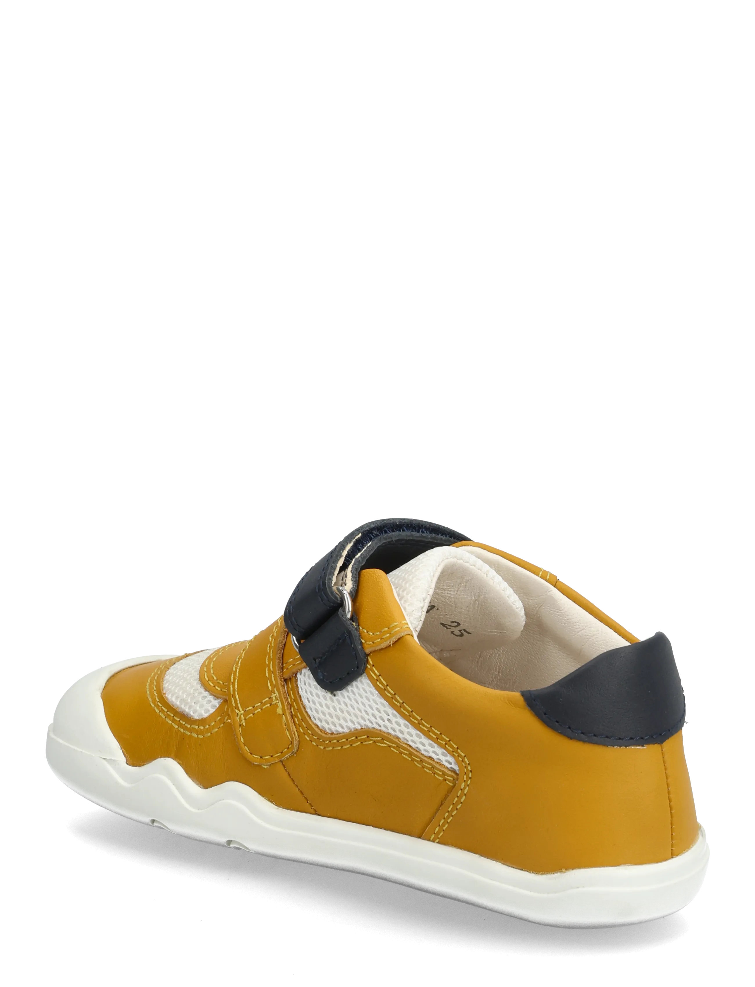 GEOX - B STEPPIEUP BOY A - niedriger schnitt - ochreyellow/navy - 2