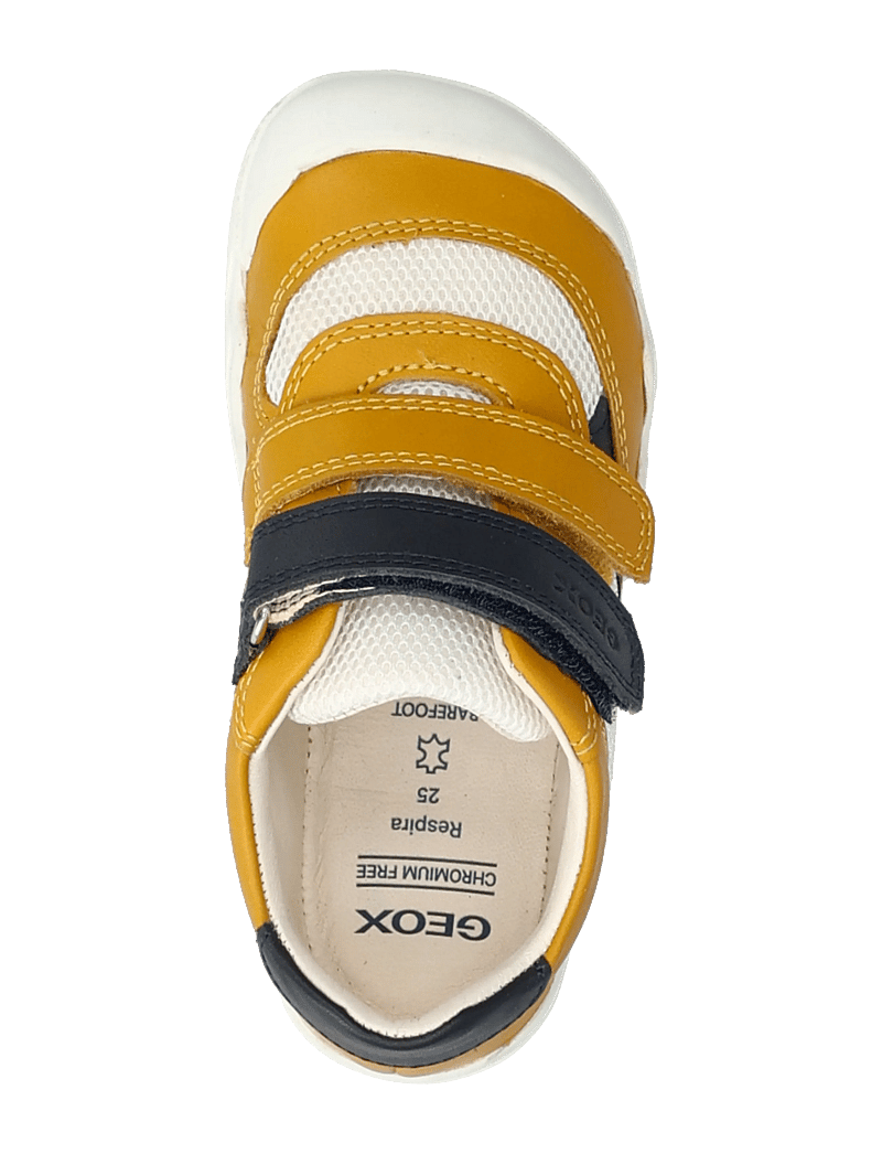 GEOX - B STEPPIEUP BOY A - niedriger schnitt - ochreyellow/navy - 3
