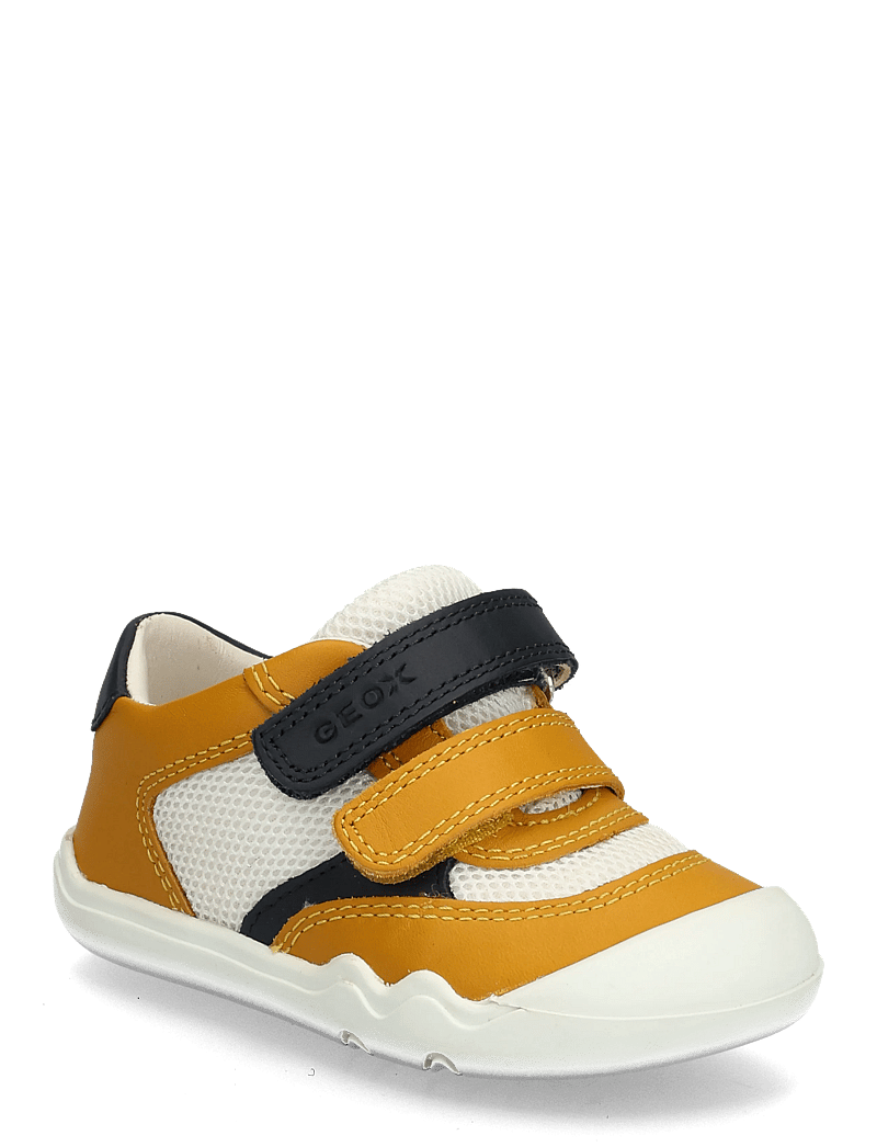 GEOX - B STEPPIEUP BOY A - kõrge säärega tossud - yellow blu - 0