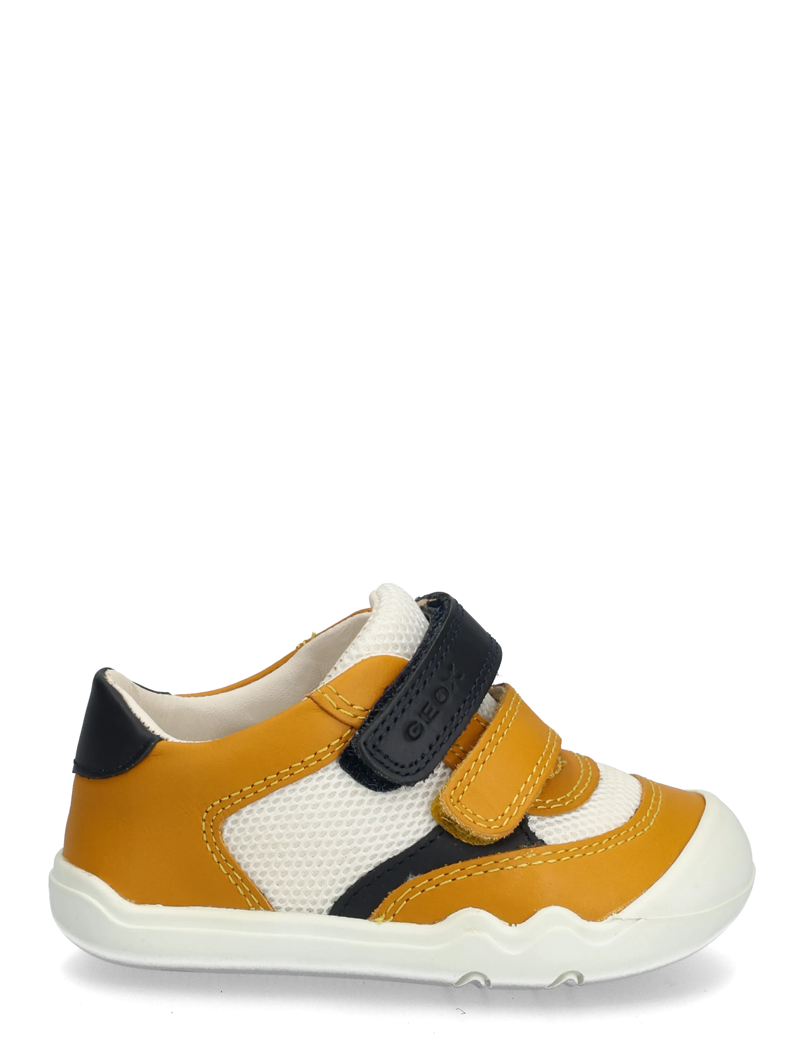 GEOX - B STEPPIEUP BOY A - laag sneakers - yellow blu - 1