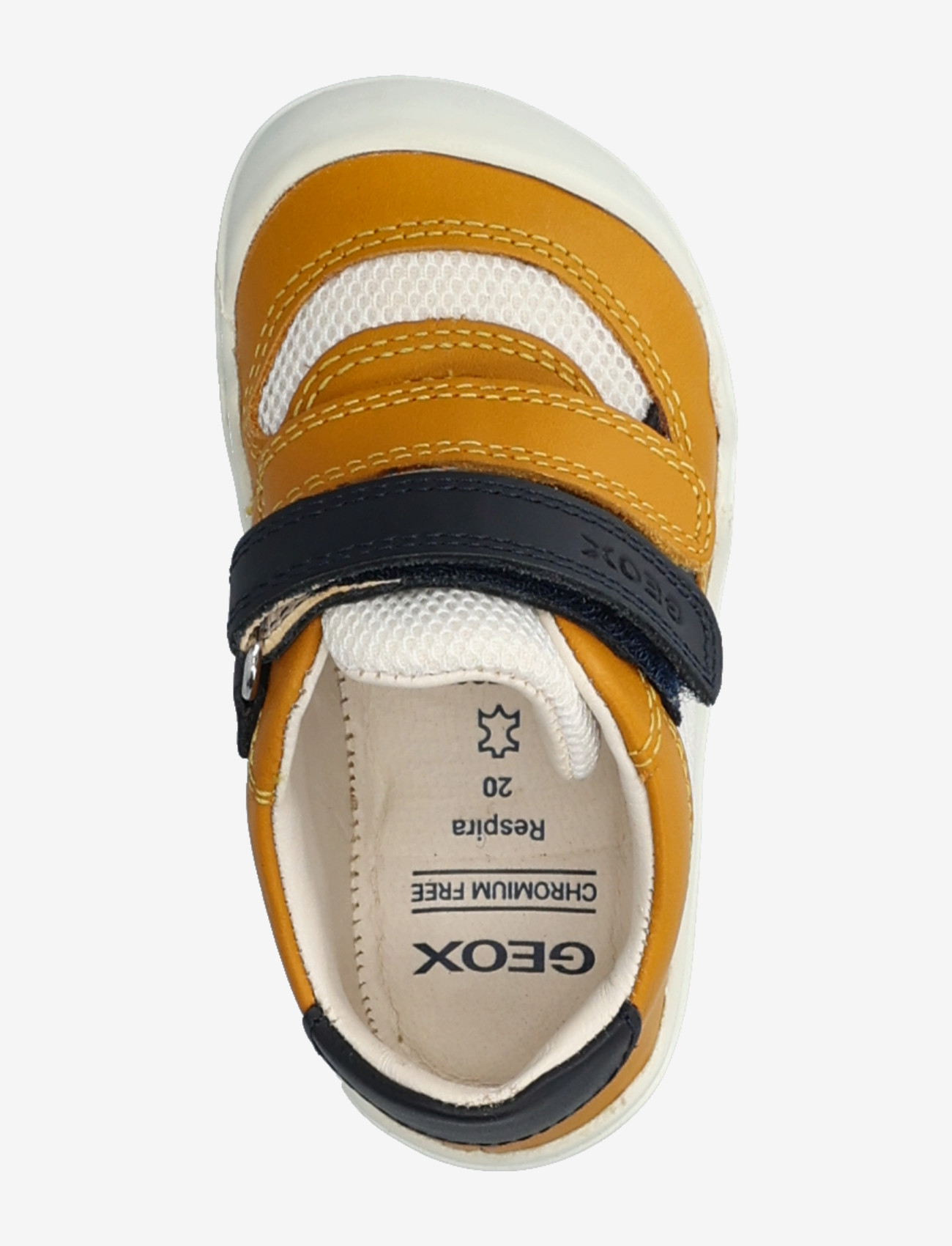 GEOX - B STEPPIEUP BOY A - kesälöytöjä - yellow blu - 3