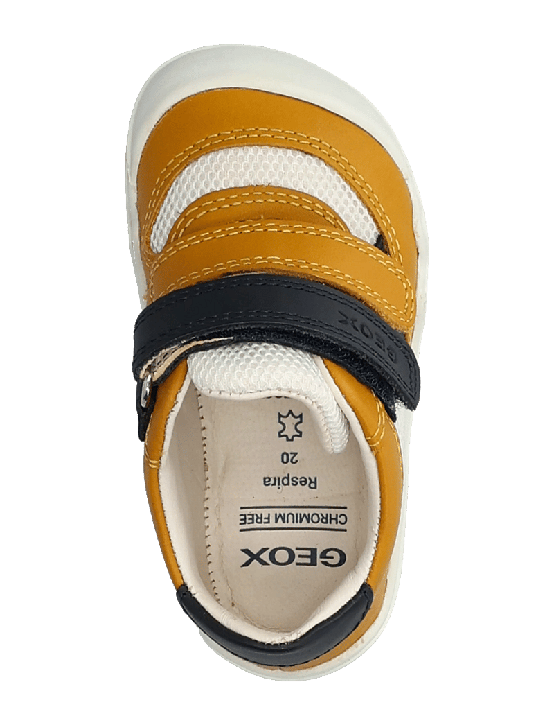 GEOX - B STEPPIEUP BOY A - kõrge säärega tossud - yellow blu - 3