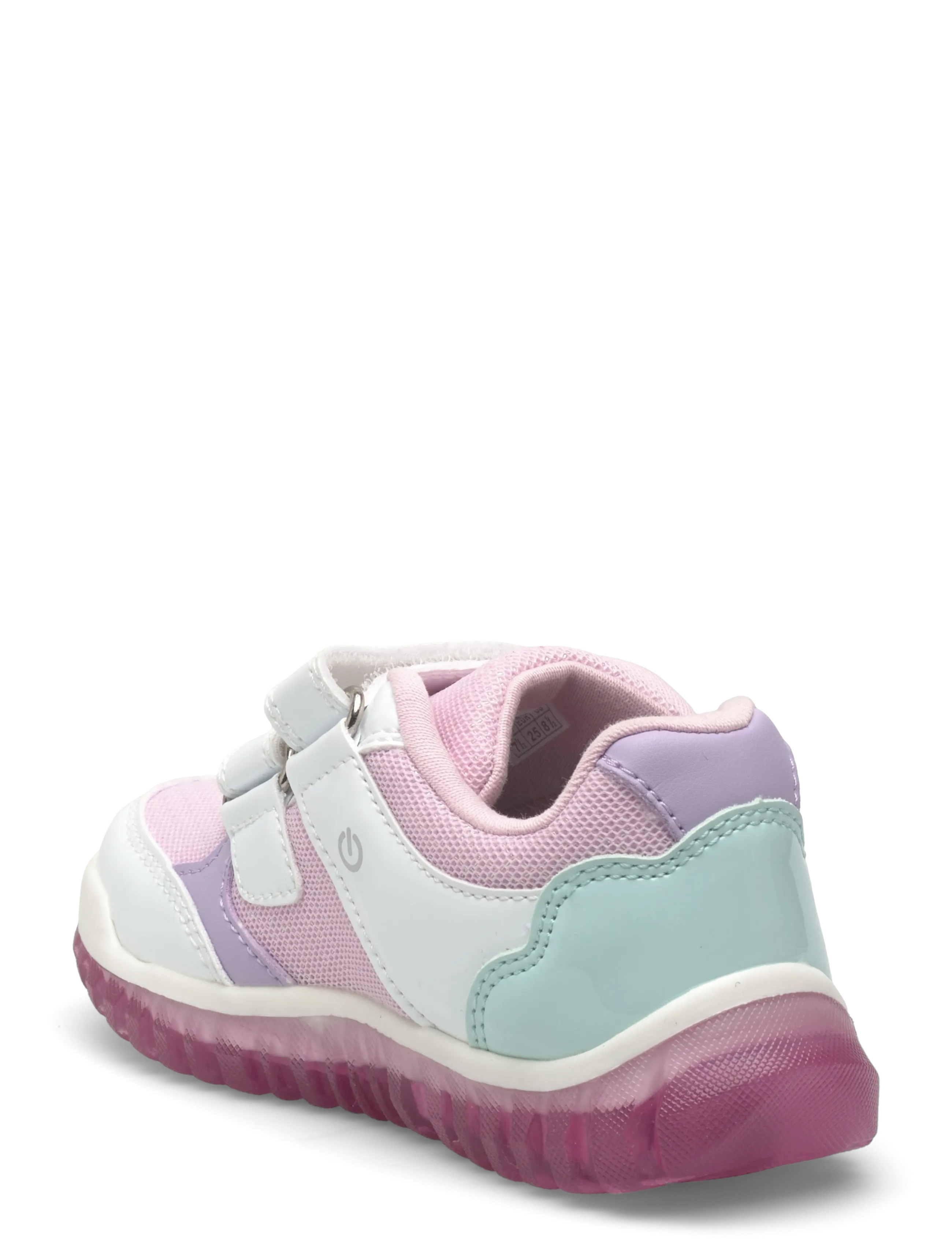 GEOX - B LIGHTYLOO GIRL A - kõrge säärega tossud - white/pink - 2