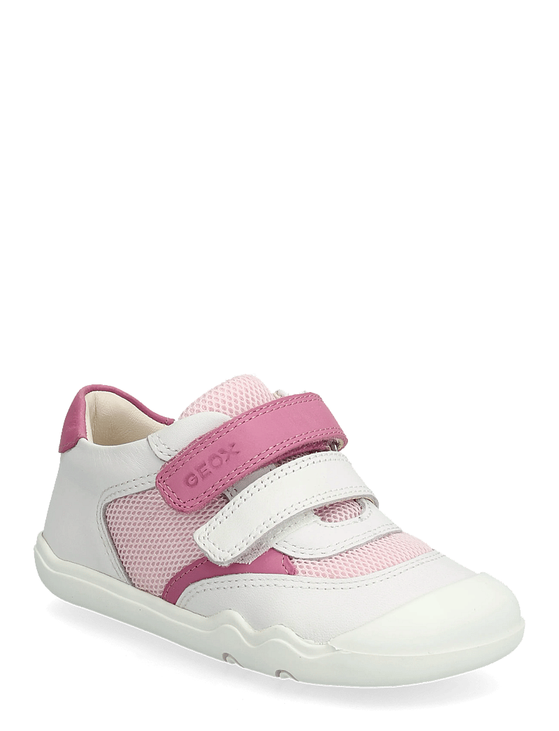 GEOX - B STEPPIEUP GIRL A - kõrge säärega tossud - white/pink - 0
