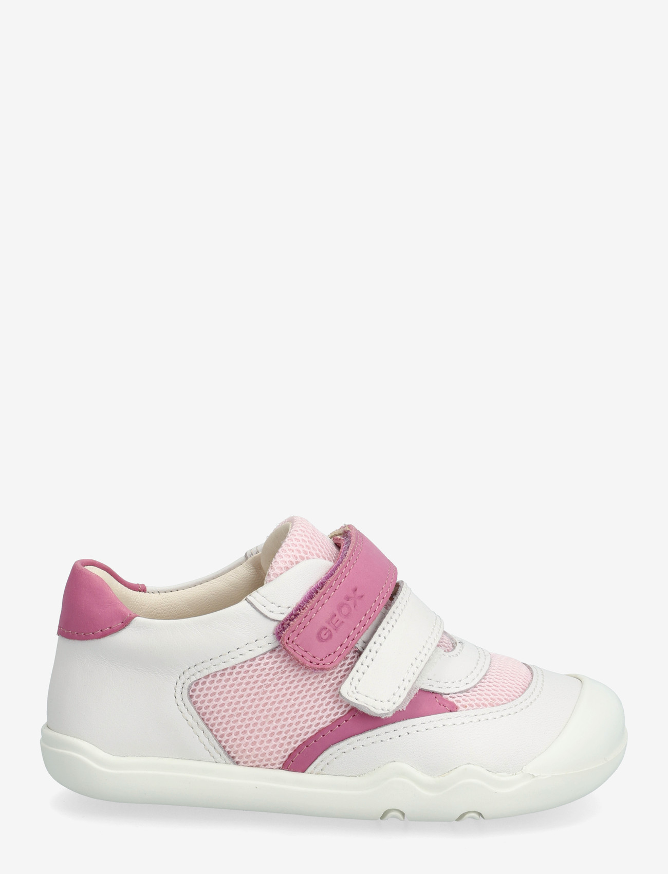 GEOX - B STEPPIEUP GIRL A - kõrge säärega tossud - white/pink - 1