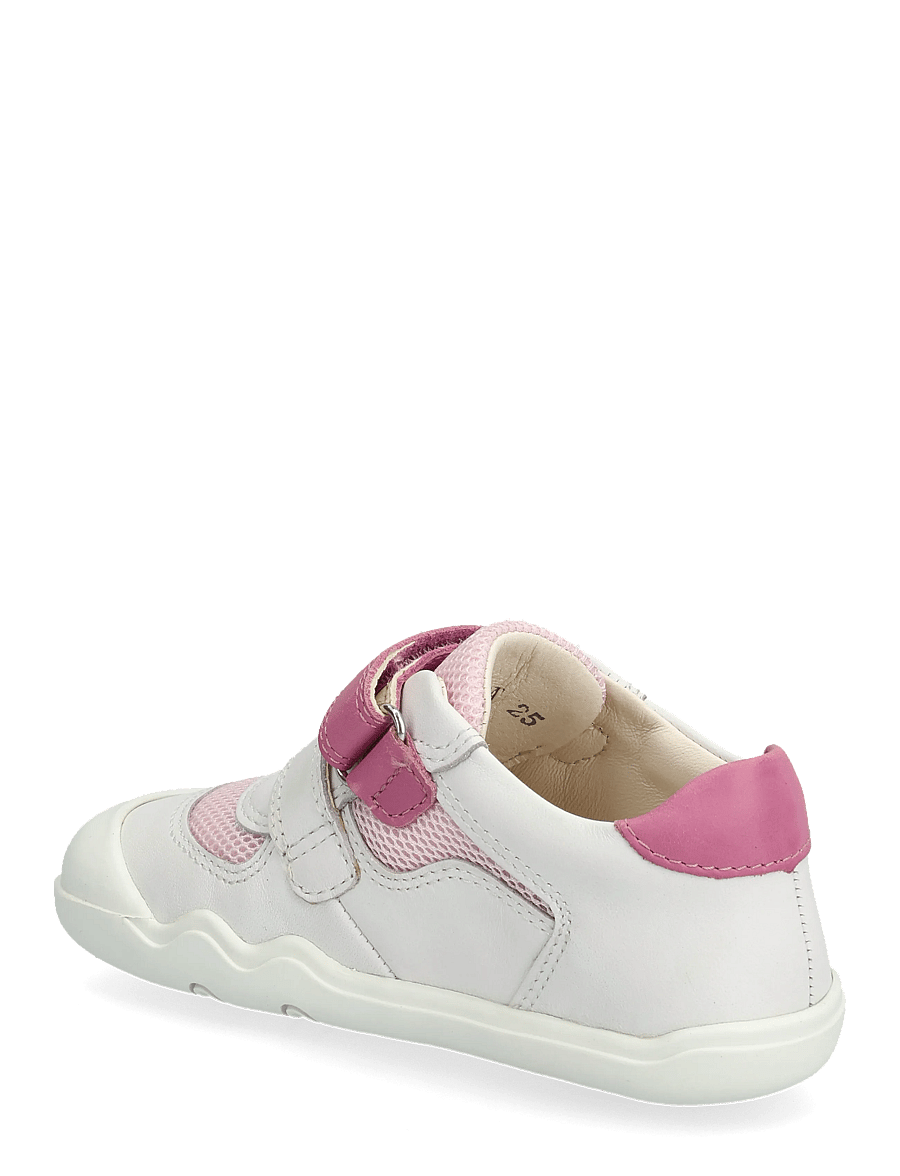 GEOX - B STEPPIEUP GIRL A - niedriger schnitt - white/pink - 2