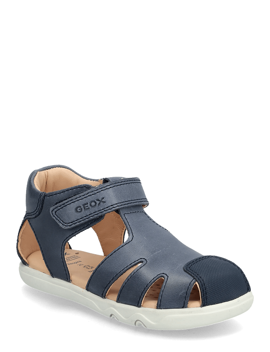 GEOX - B SANDAL STEPPIEUP B - barfotaskor - navy - 0