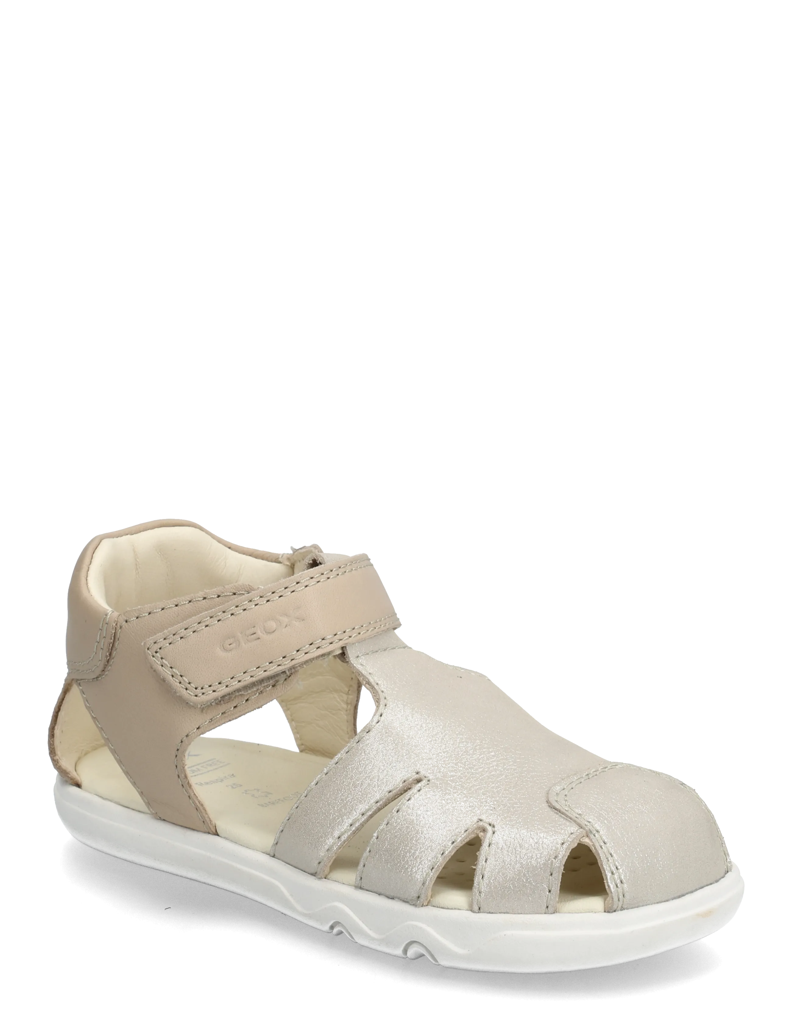 GEOX B SANDAL STEPPIEUP G - Skor - BEIGE / beige