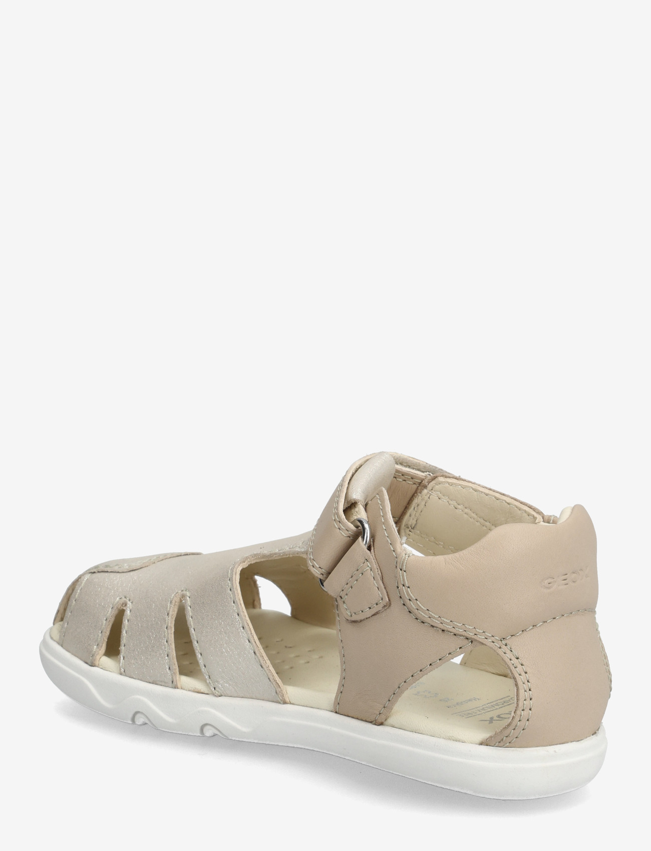 GEOX - B SANDAL STEPPIEUP G - barfodssko - beige - 1