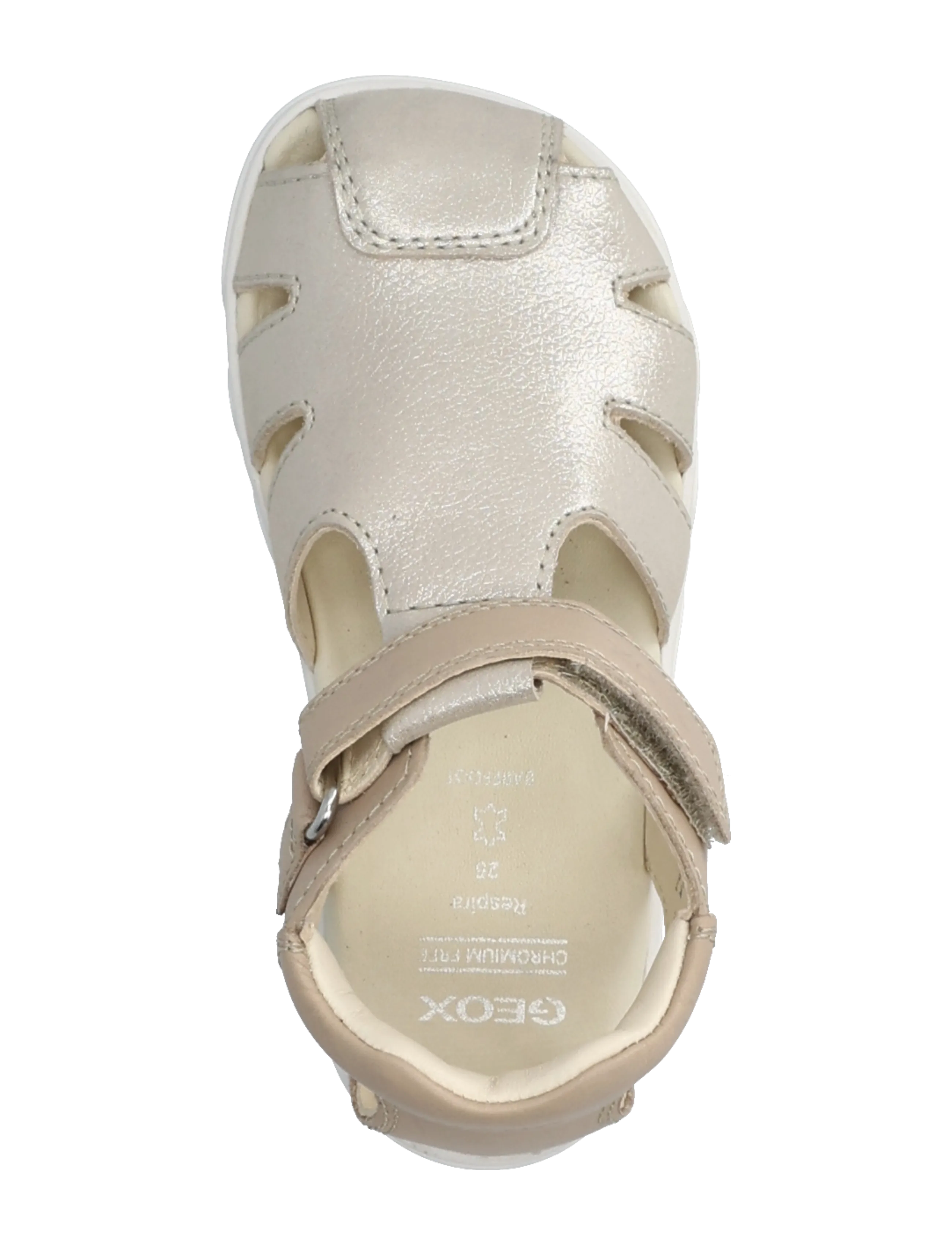 GEOX - B SANDAL STEPPIEUP G - beige - 3