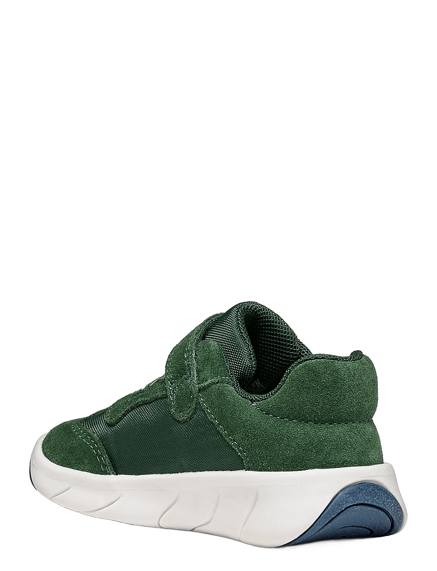 GEOX - B FOOT-RUN BOY A - niedriger schnitt - forest/white - 1