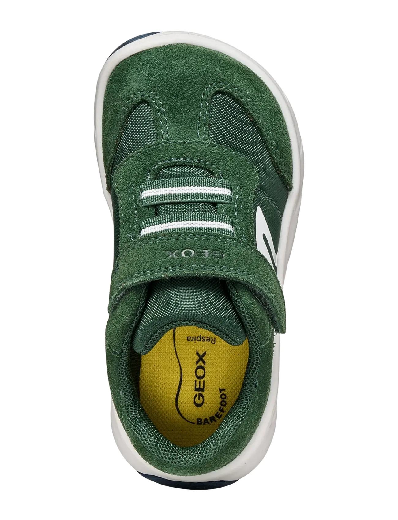 GEOX - B FOOT-RUN BOY A - niedriger schnitt - forest/white - 3