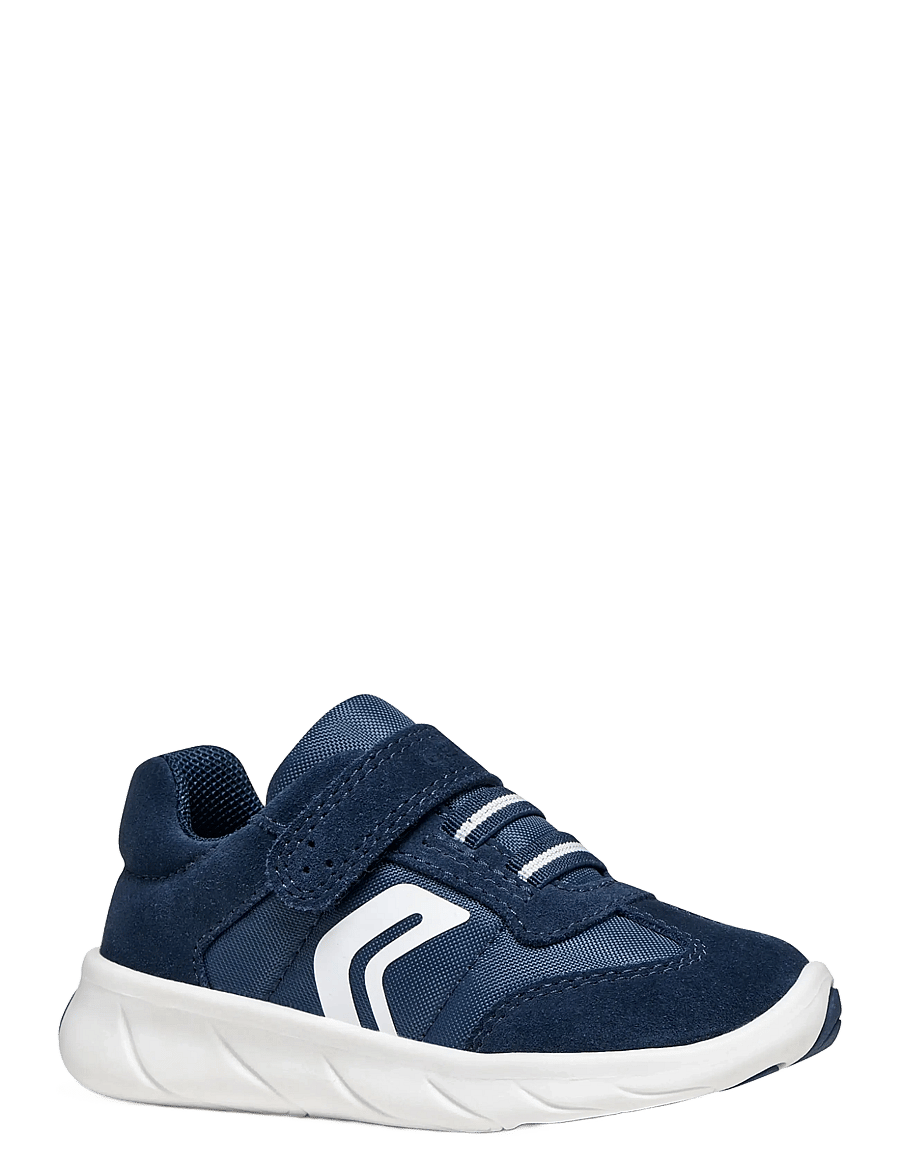 GEOX - B FOOT-RUN BOY A - kõrge säärega tossud - light navy/white - 0