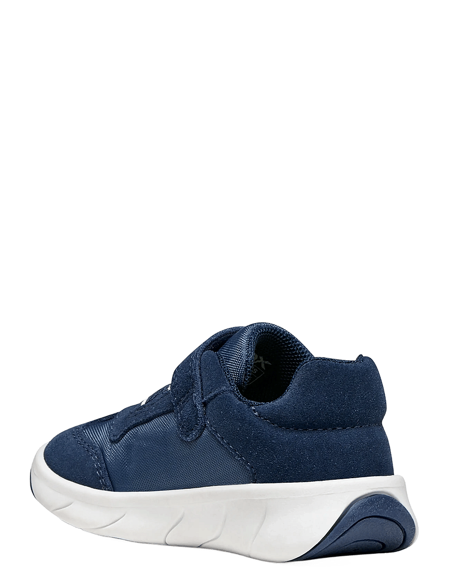 GEOX - B FOOT-RUN BOY A - niedriger schnitt - light navy/white - 1