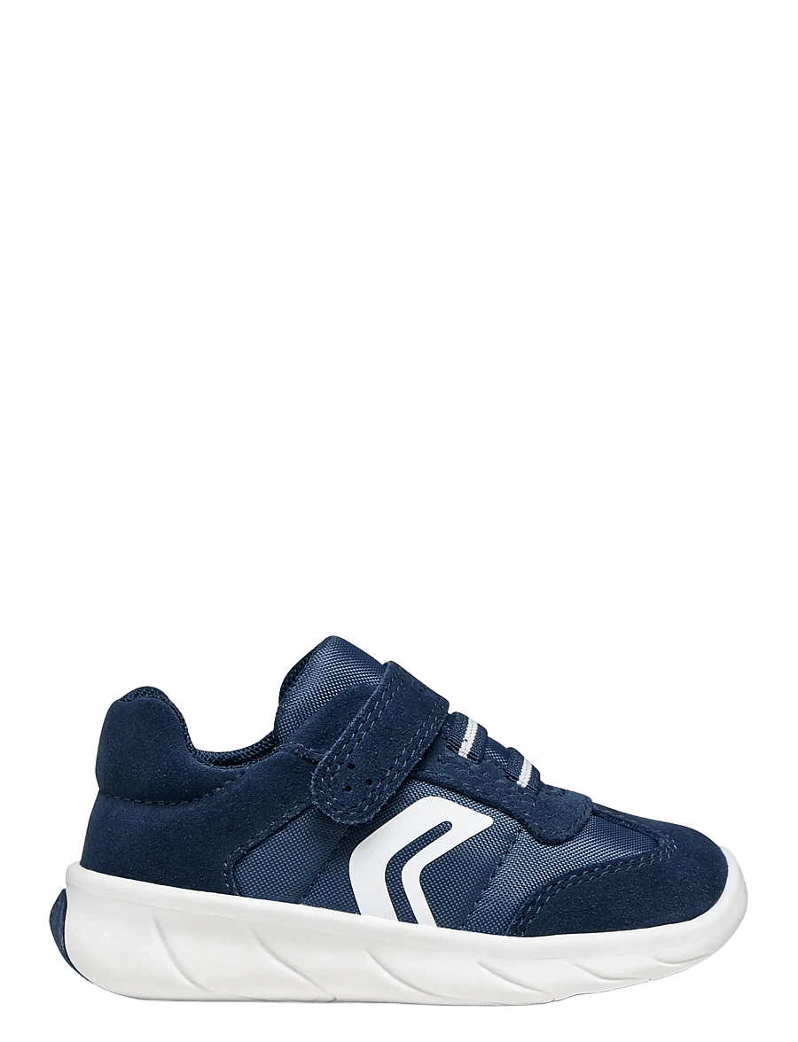 GEOX - B FOOT-RUN BOY A - niedriger schnitt - light navy/white - 2