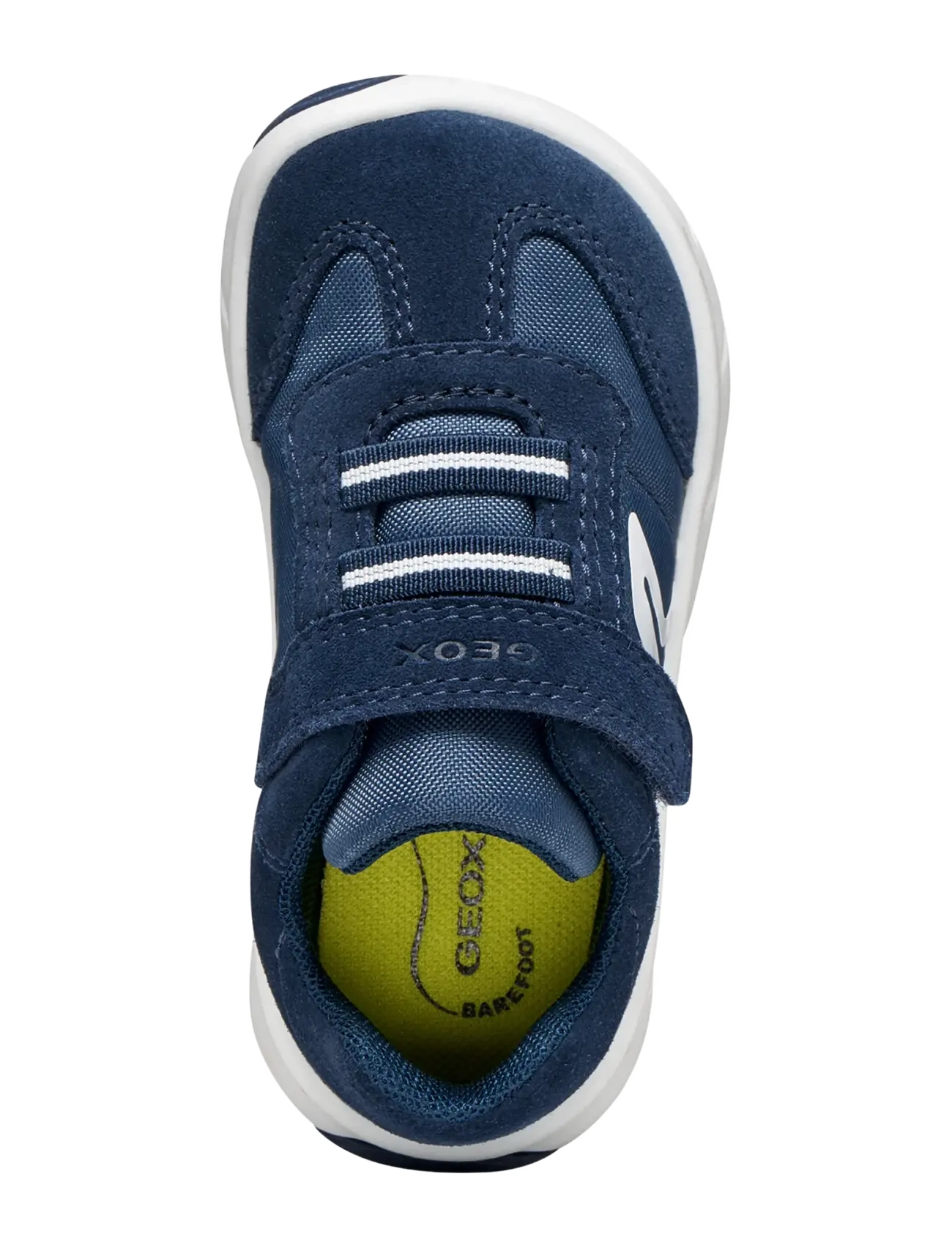 GEOX - B FOOT-RUN BOY A - niedriger schnitt - light navy/white - 3