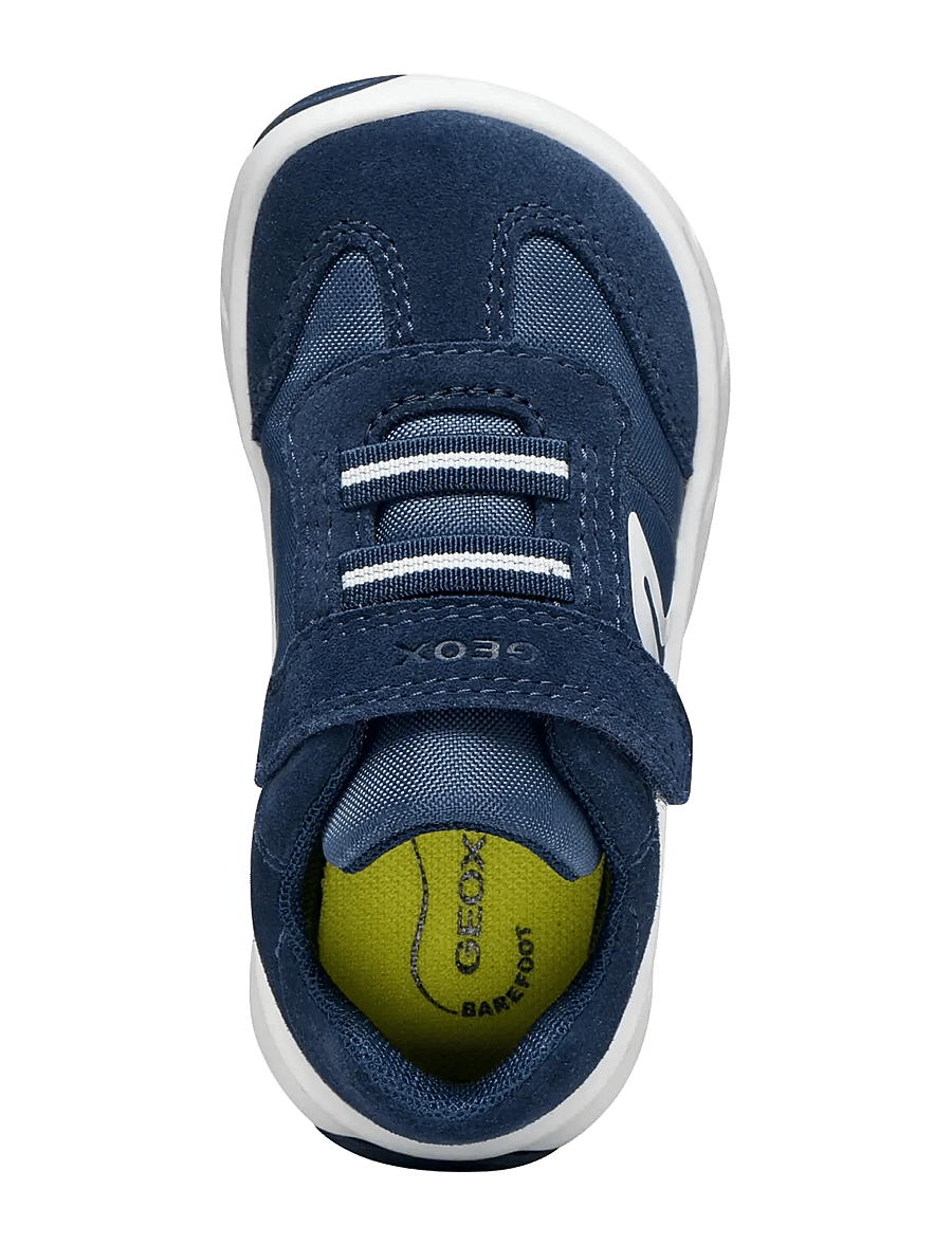 GEOX - B FOOT-RUN BOY A - niedriger schnitt - light navy/white - 3