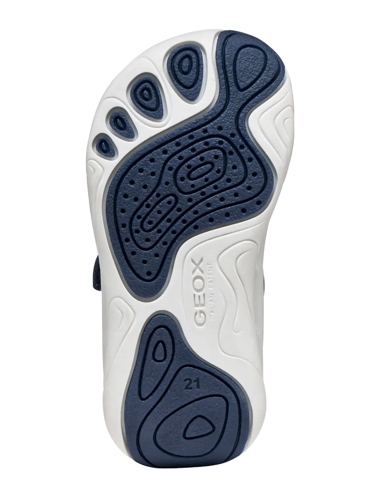 GEOX - B FOOT-RUN BOY A - niedriger schnitt - light navy/white - 4