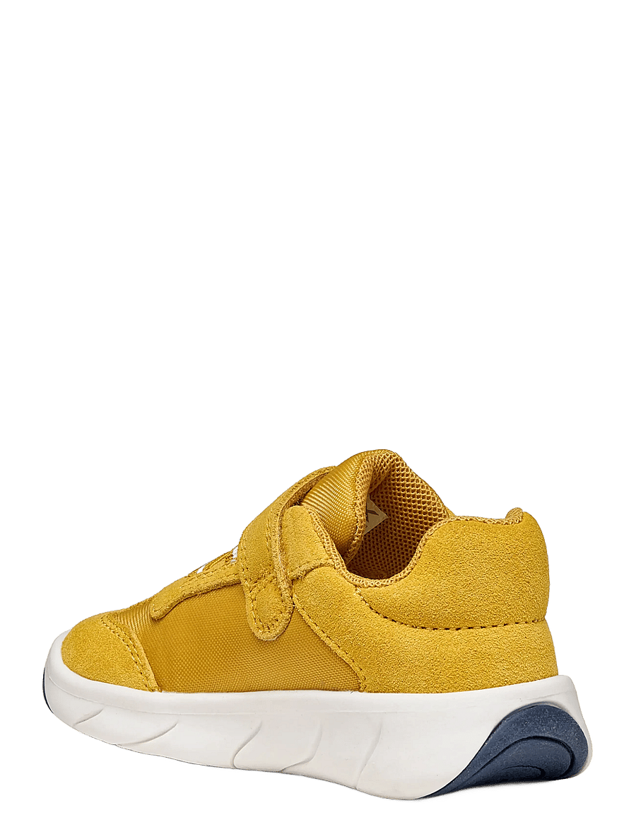GEOX - B FOOT-RUN BOY A - kõrge säärega tossud - ochre/white - 2