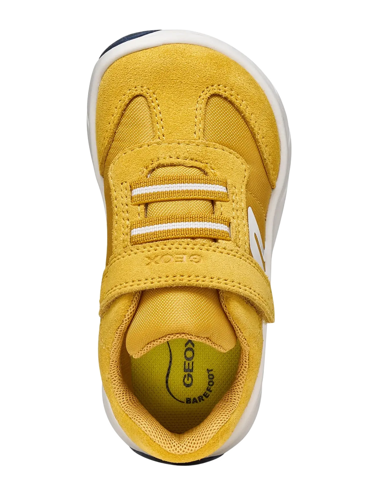 GEOX - B FOOT-RUN BOY A - low tops - ochre/white - 3