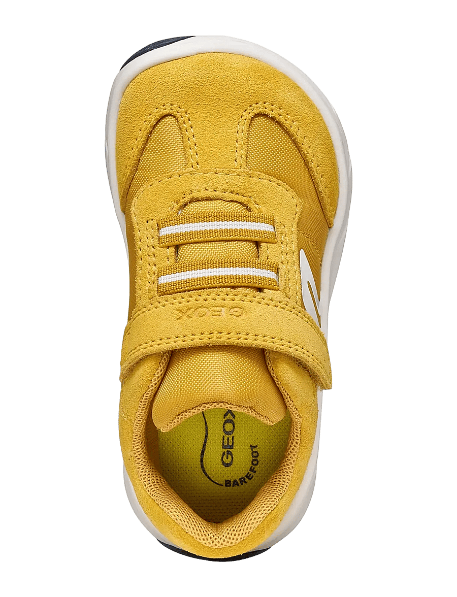 GEOX - B FOOT-RUN BOY A - kõrge säärega tossud - ochre/white - 3