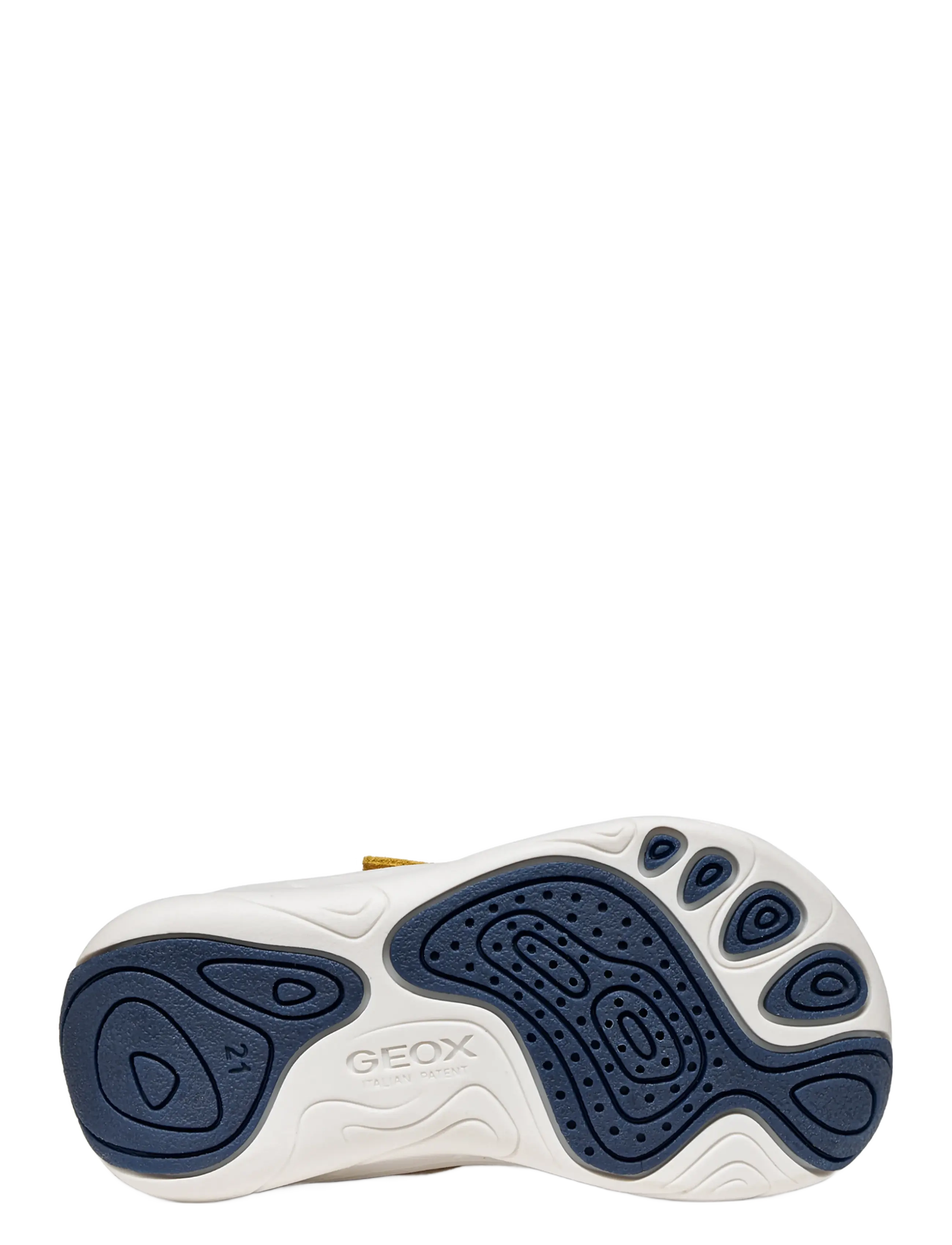 GEOX - B FOOT-RUN BOY A - low tops - ochre/white - 4